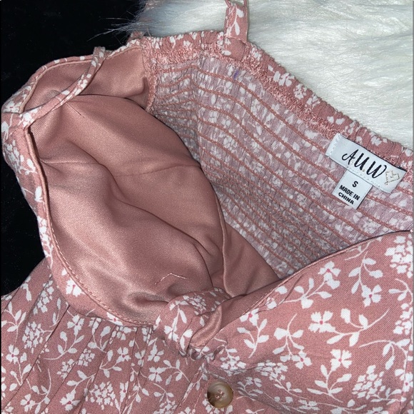 Strappy Flora Mini Dress - Picture 4 of 6